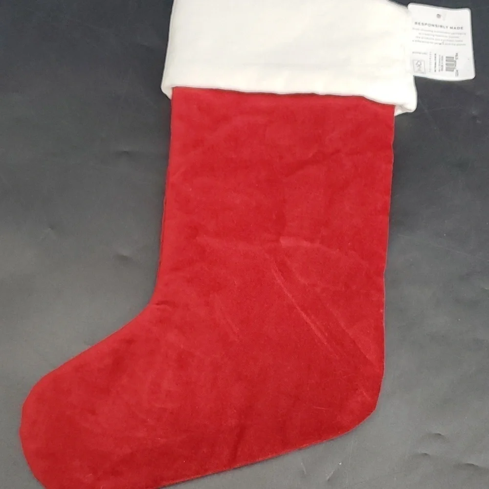 NEW REGGIE Christmas Stocking Pottery Barn Christmas Holiday Gift